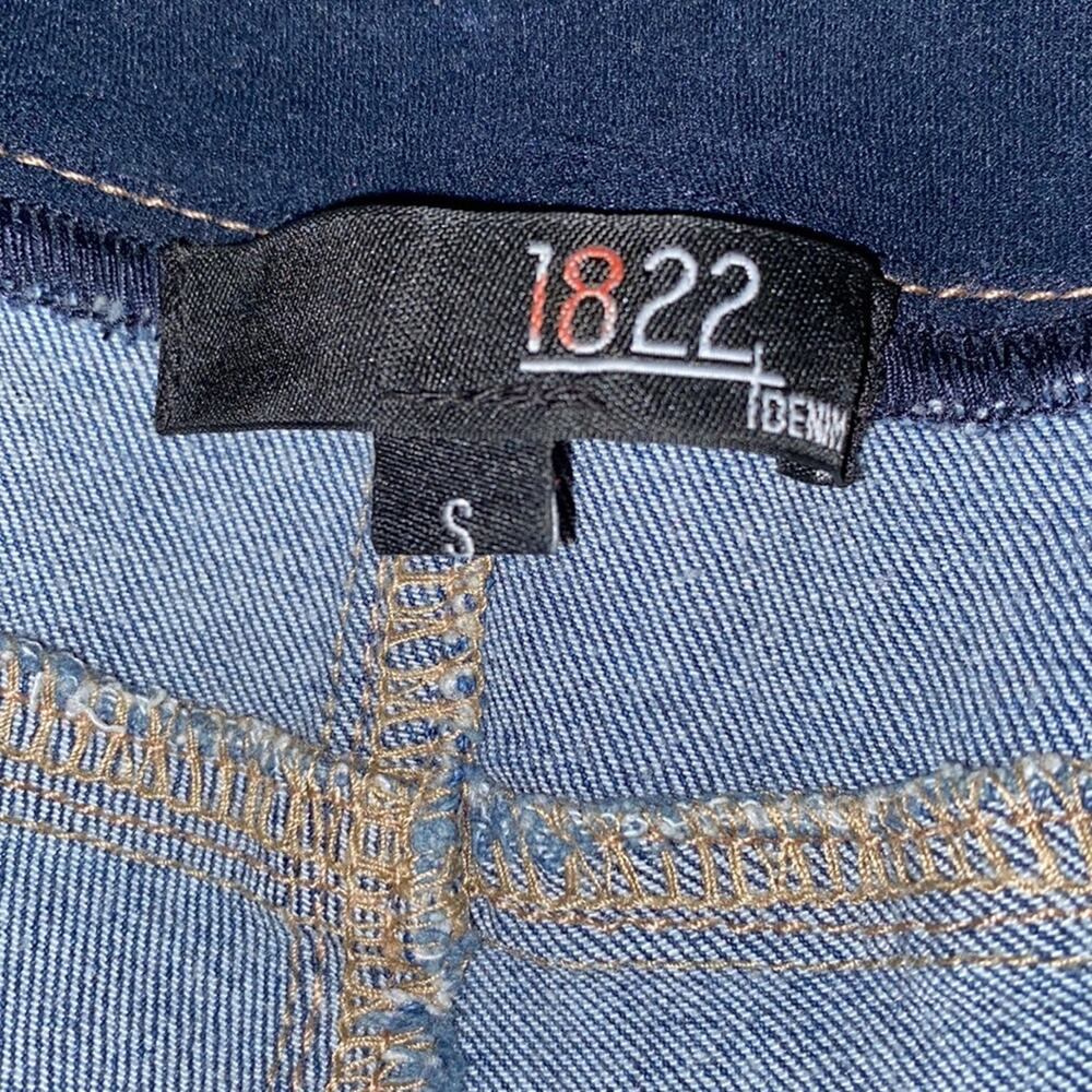 {1822 DENIM} Glen Maternity Distressed Cuffed Jean - Picture 9 of 10